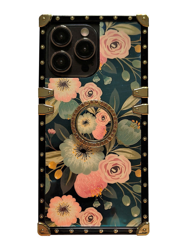 blossoms square phone case