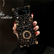 black floral z flip case