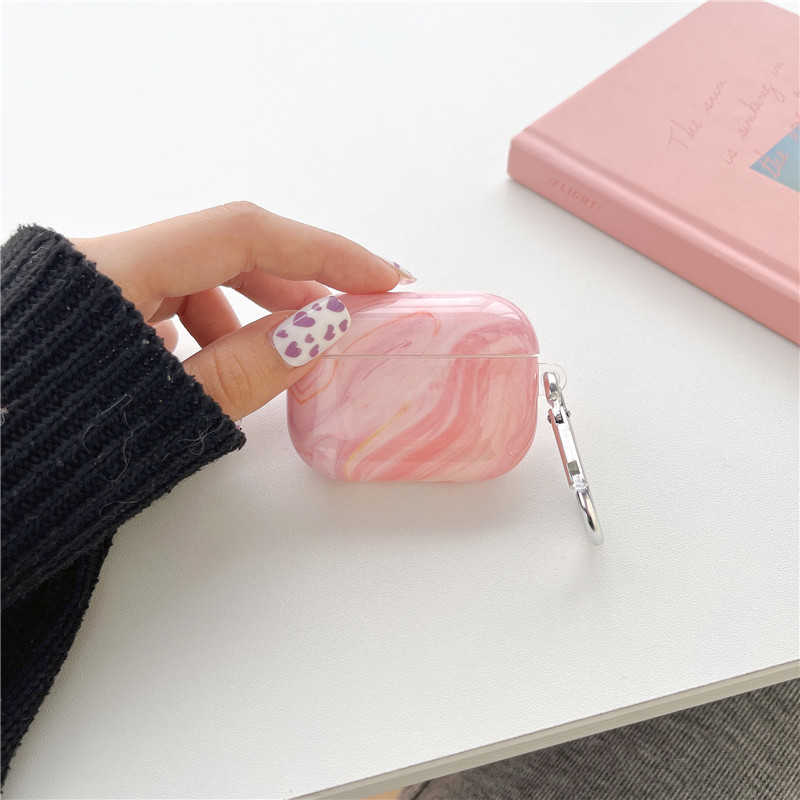 Pink Marble AirPods Pro 2 Case
