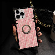 tweed iphone case with ring