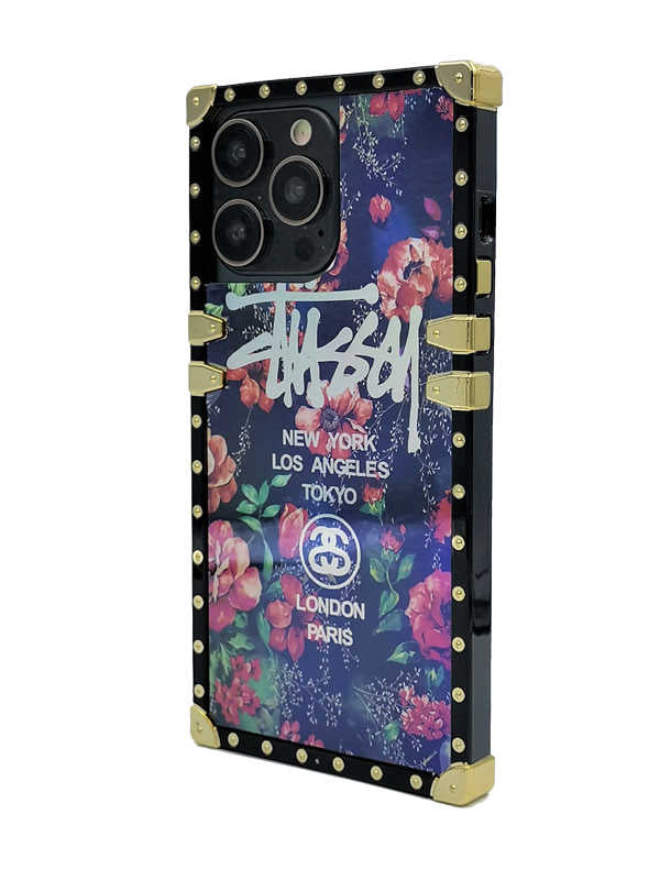 Cities Floral Square iPhone Case