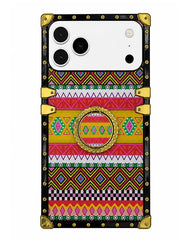 Bohemian style square iphone case