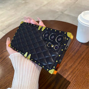 black quilted Galaxy S26 Ultra phone case in hand