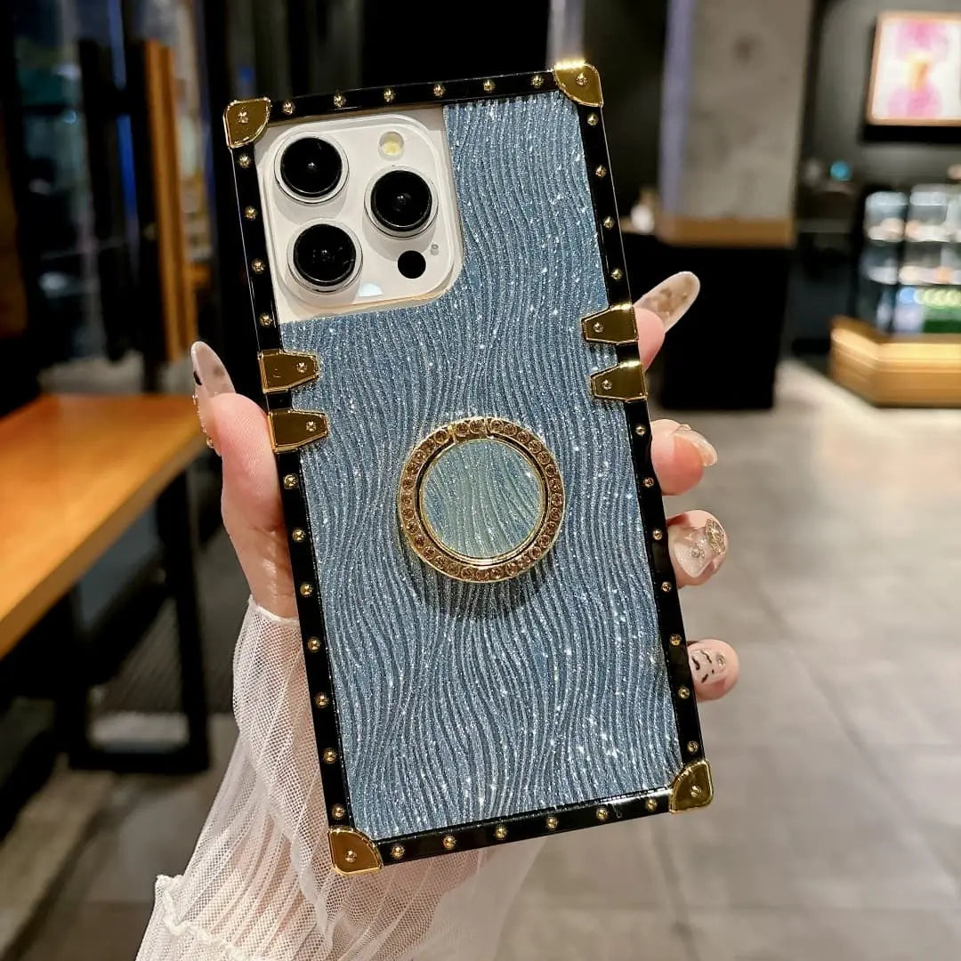 iphone 15 glitter case​