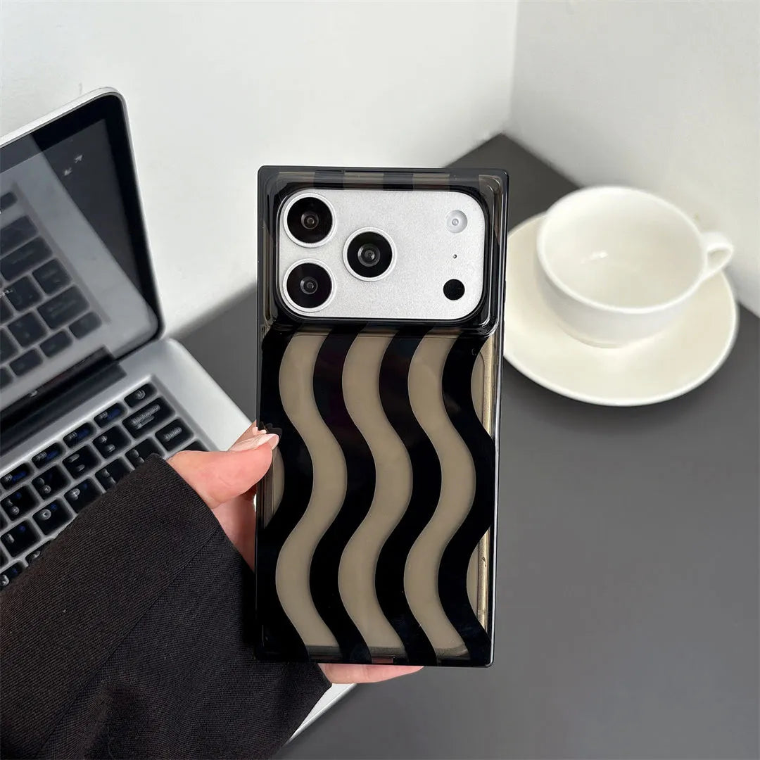square iPhone 17 pro clear case