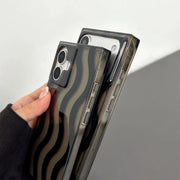 iPhone 17 square iPhone case transparent