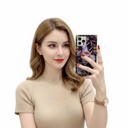 butterfly square phone case
