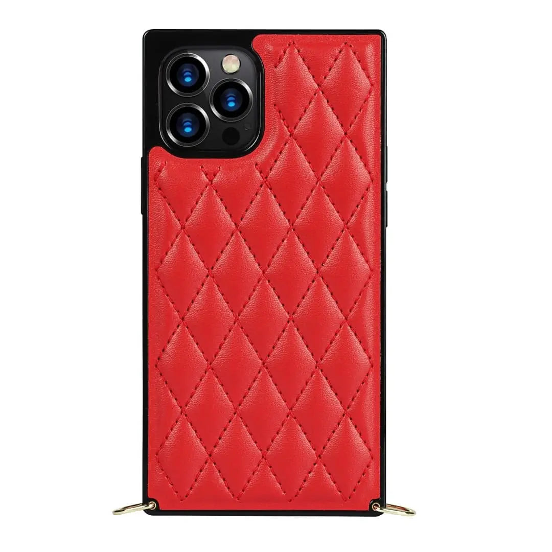 Soft protective quilted phone case