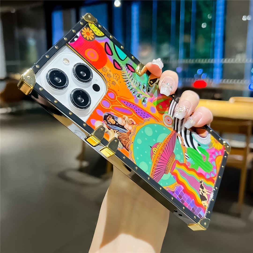 Cute UFO iPhone Case