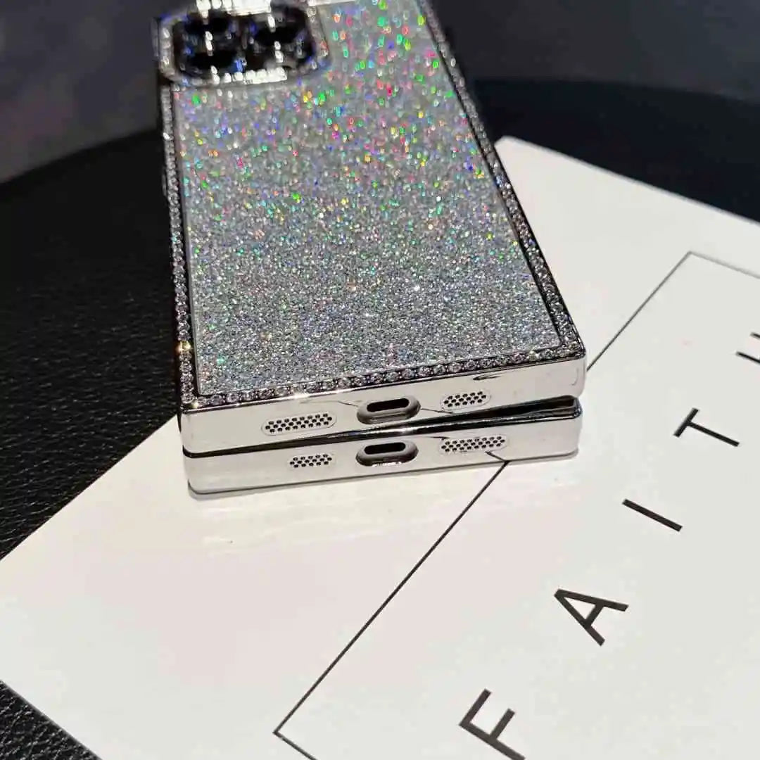 slim glitter iPhone 16 pro max case
