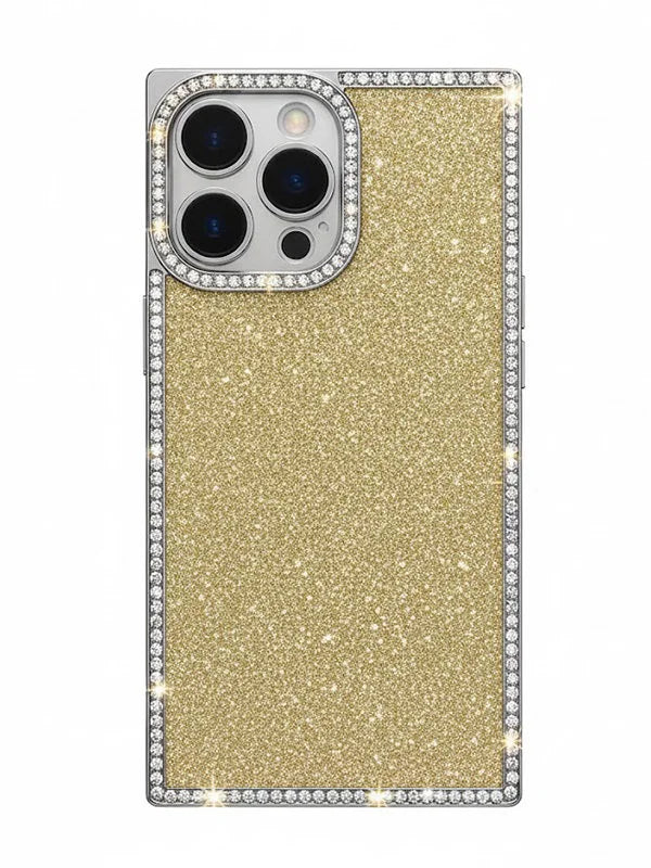 bling square phone case