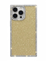 bling square phone case