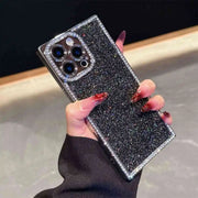 black glitter iPhone case