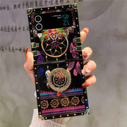 wind chime galaxy z flip 4 square case