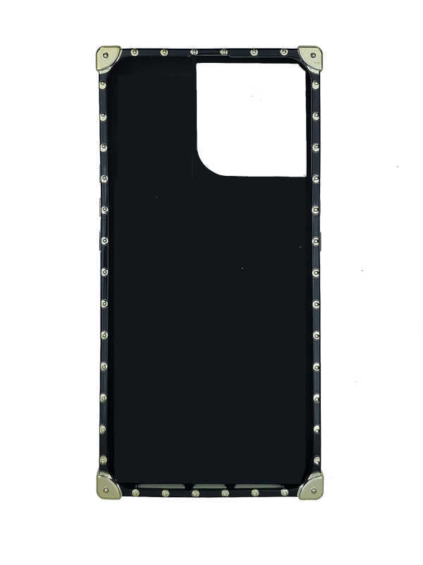 front of Black kingsnake square phone case