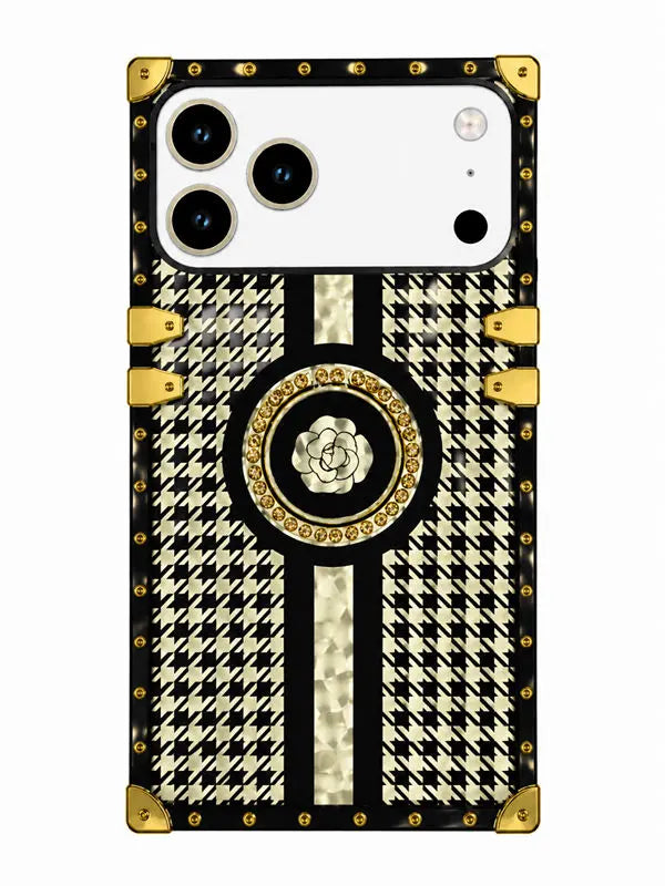 Houndstooth trunk iphone case