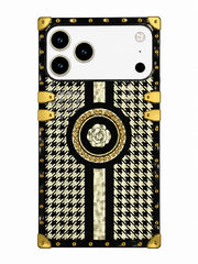 Houndstooth trunk iphone case