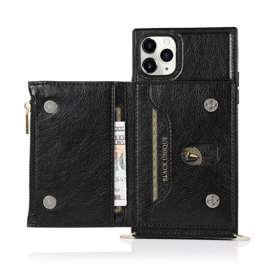 iPhone case with card holder