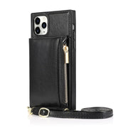 Smooth leather iPhone wallet case