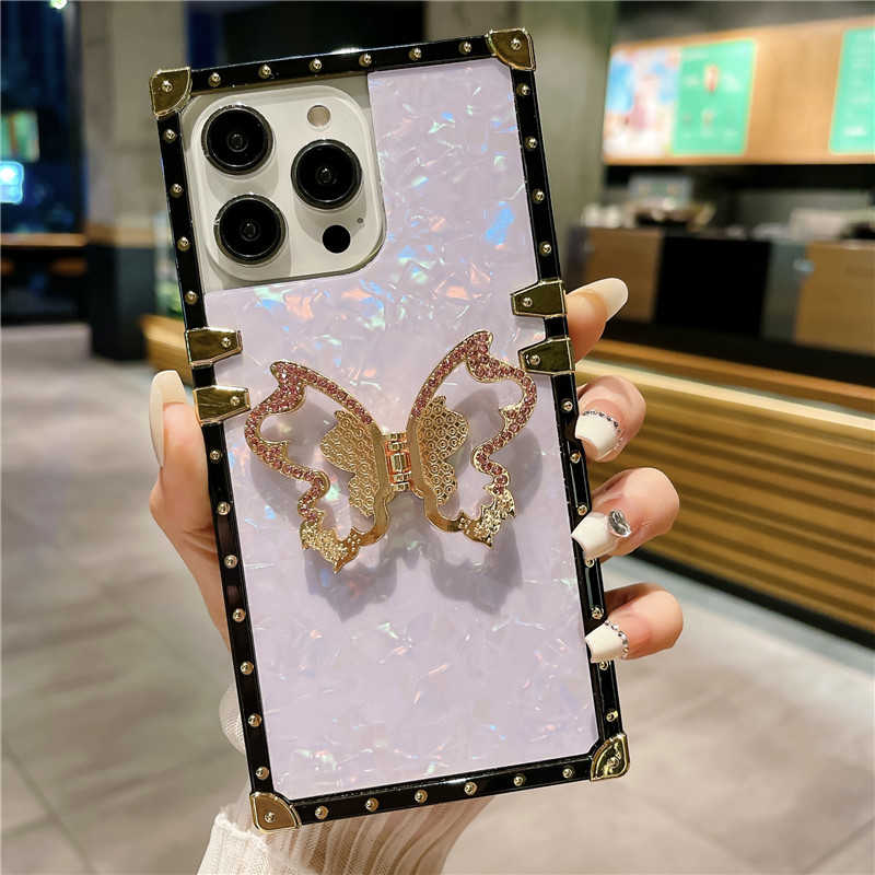 opalshellsquareiPhonecasewithb