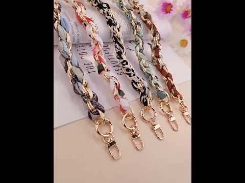 iPhoneケース Her lip to - HLT Scarf Hand Chain iPhone Case Silk Scarf Hand-held Mobile Phone Wristlet Chain