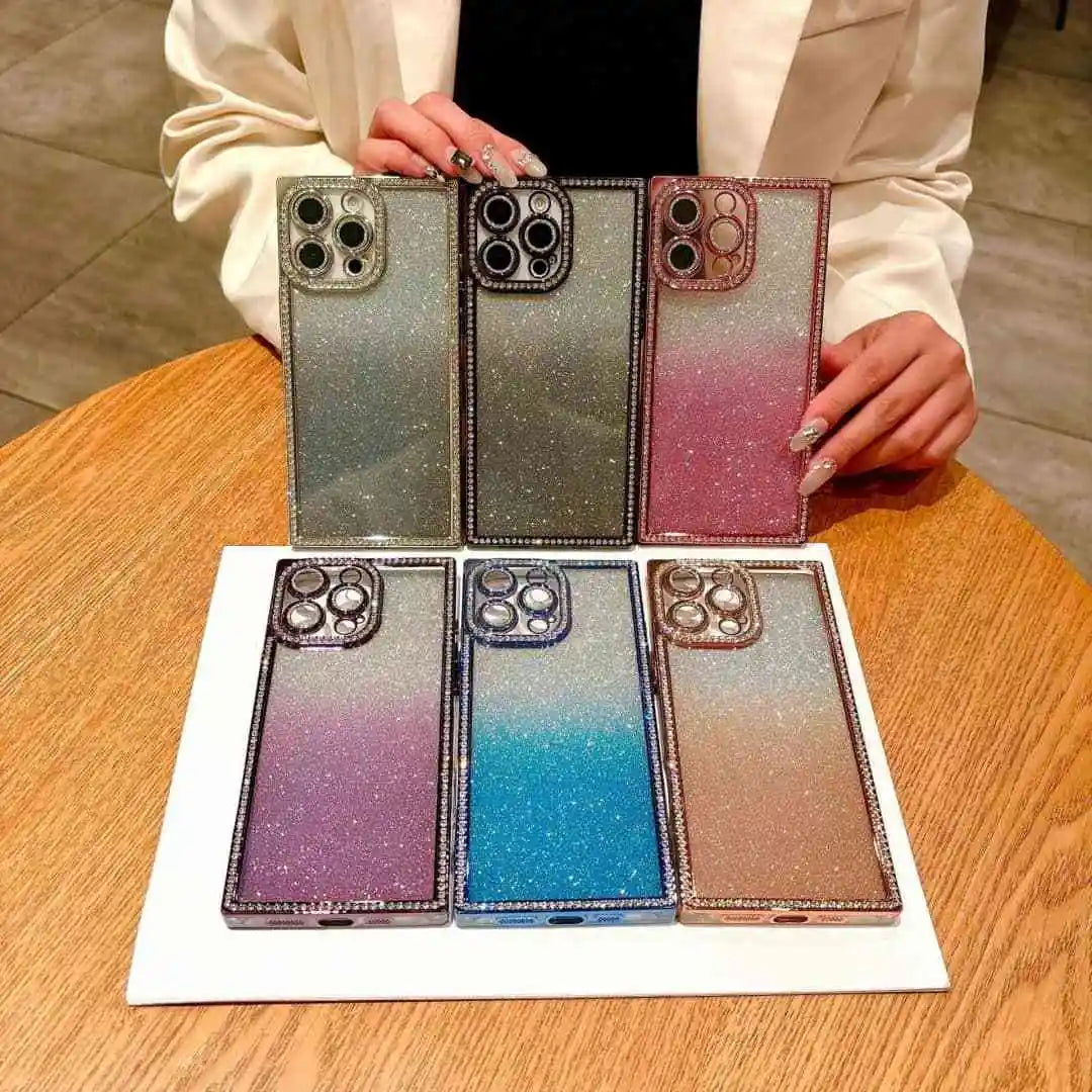glitter phone cases