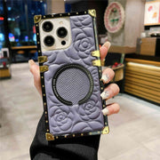 rose square iphone case