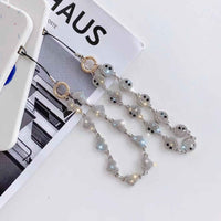 Heart & Smiley Face Phone Charm with Additional Tether Tab