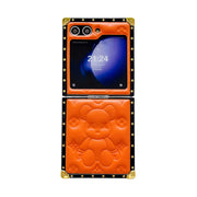 teddy bear z flip phone case