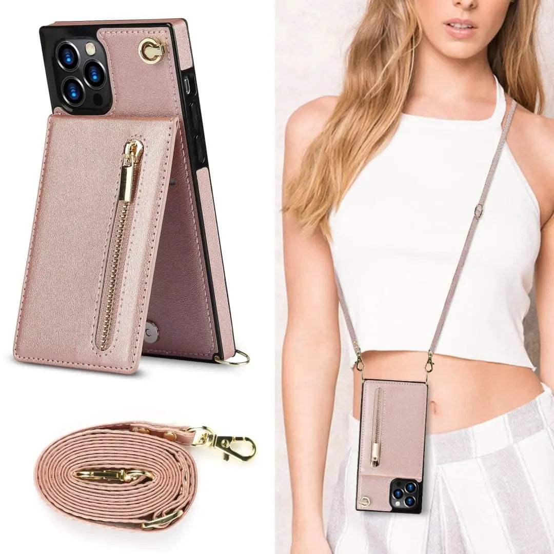 Crossbody phone case