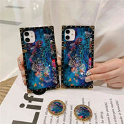 blue mandala iphone trunk case