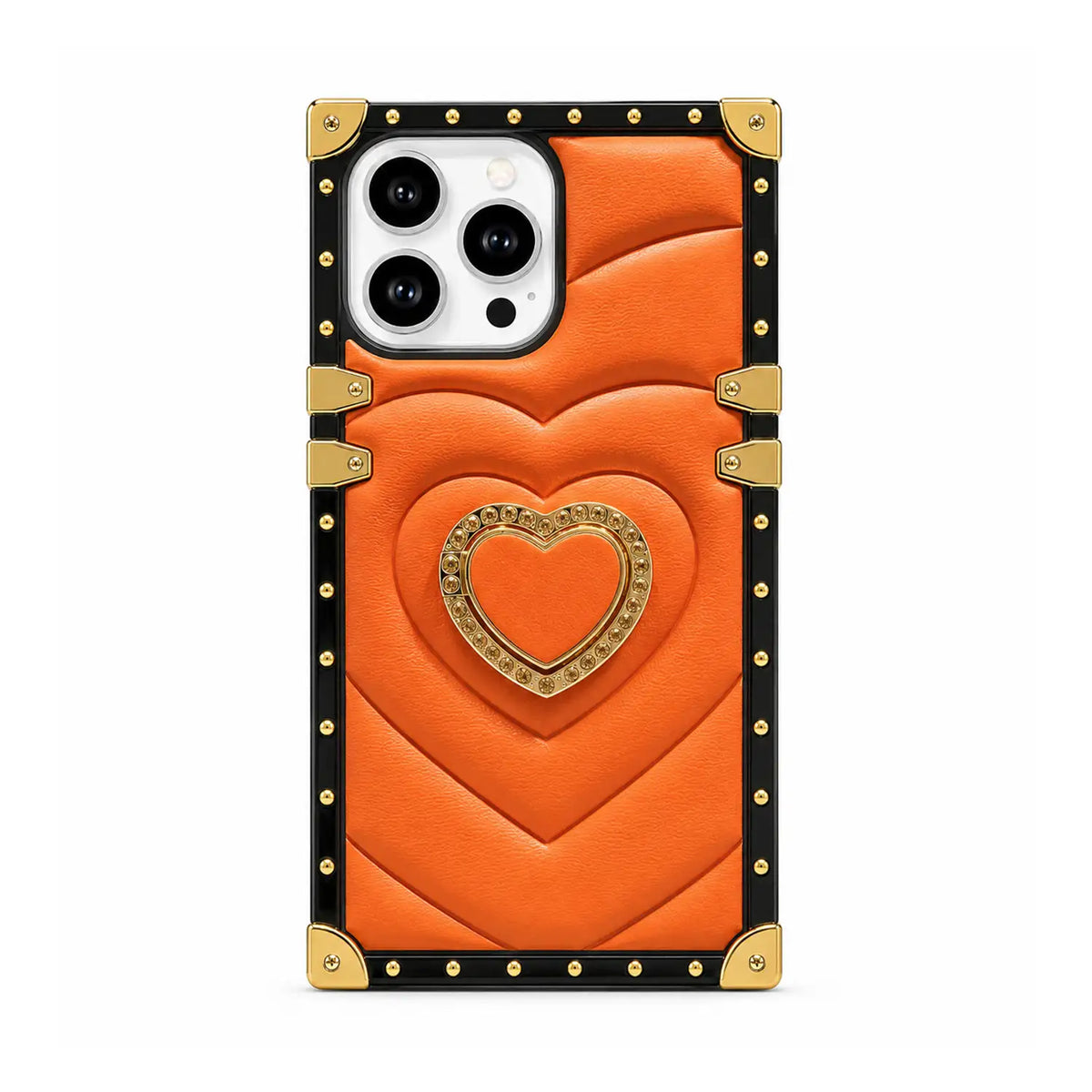 heart-shaped square-trunk iPhone case