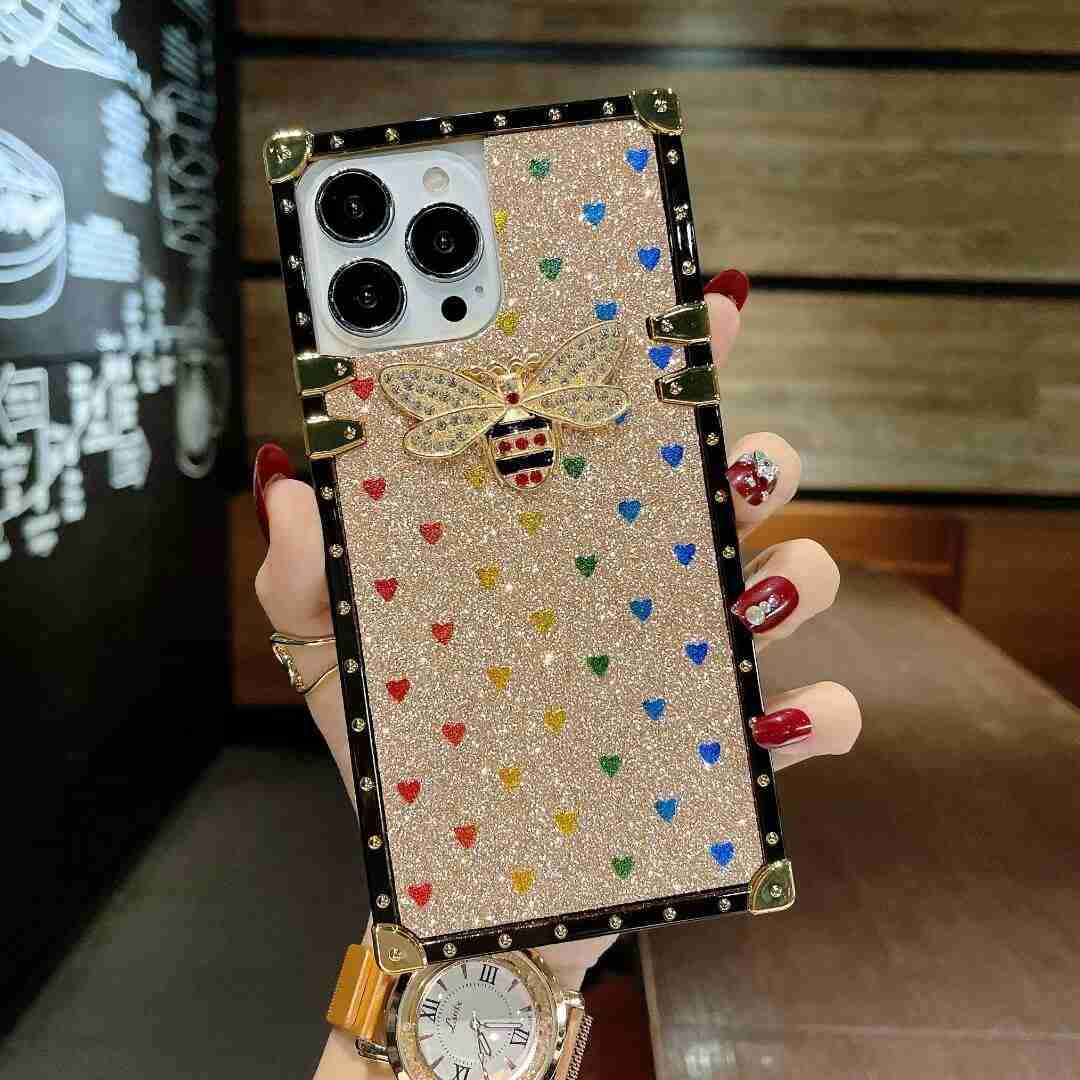 iPhone - MBS iPhone | Gold Lace Real Forged Carbon Fiber Case | BE LOUD